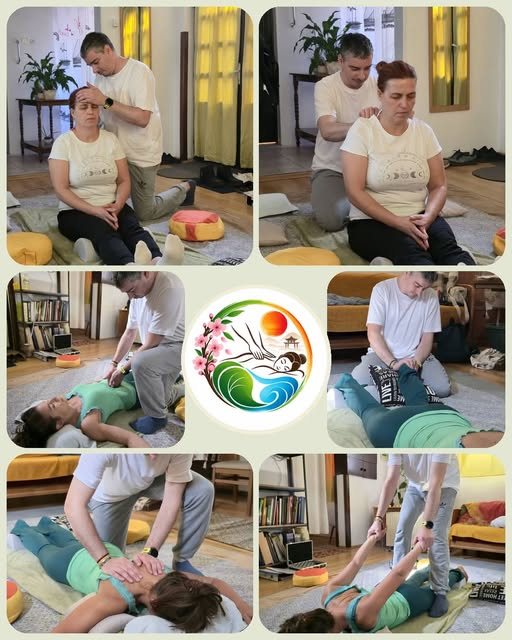 Shiatsu kezelés közben – Keleti Érintés